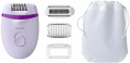 Philips эпилятор Satinelle Essential BRE275/00 Цвет: фиолетовый (вилка РФ)