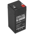 Аккумуляторная батарея 4V/4.5Ah Delta DT 4045 (47мм) 47/47/101(105), 0.5кг, 5лет, F1  