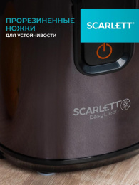 Соковыжималка Scarlett SC-JE50C10, цитрусовая, черный и оранжевый