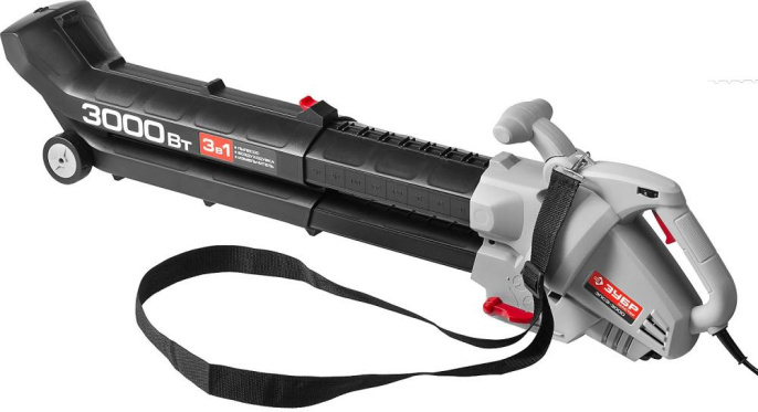 Воздуходувка ЗУБР ЗПСЭ-3000, серый