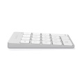 Беспроводной цифровой блок клавиатуры Satechi Aluminum Slim Keypad Numpad. Цвет серебристый.