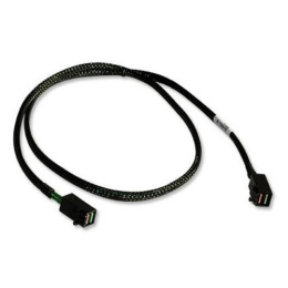 Кабель ACD-SFF8643-10M INT 6705047-100 , SFF8643-SFF8643 HDmSAS -to- HDmSAS internal cable, w/SideBand , 100cm аналог LSI00405, 2282100-R MD-6705047-100