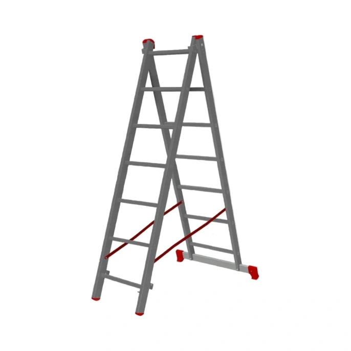 Алюминиевая двухсекционная лестница STARTUL PRO 550 см ST9946-12