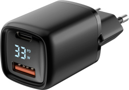 Сетевое зарядное устройство Wiiix UNNK-4-2-24QCPD-FAST, USB-A, 15Вт, 2.4A, черный