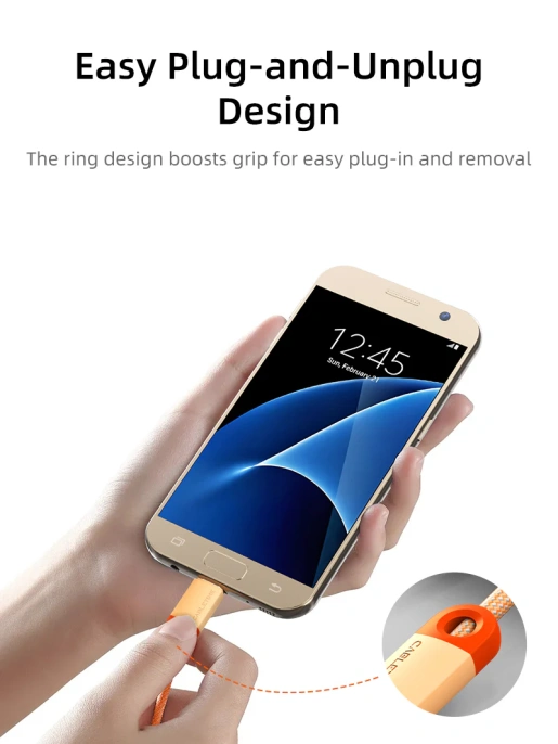 Кабель CABLETIME CAP3C (CT-AMMBM-PBW0.25) 0.25 м, черный, USB 2,0 a для Micro B -зарядного устройства