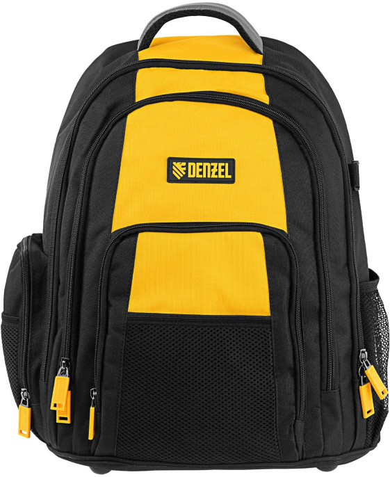 Рюкзак для инструментов Denzel 90296 37л 3отд. 26карм. черный/желтый
