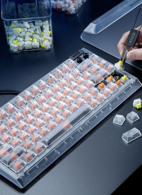 Razer представила прозрачную коллекцию аксессуаров Phantom White [ФОТО]