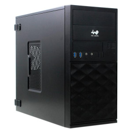 Корпус Mini Tower InWin EFS052 Black U3*2+A HD + front fan holder + Screwless mATX без блока питания (6184502)