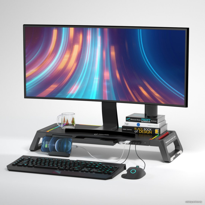 Подставка для монитора EVOLUTION MS200 RGB