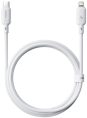 Кабель Baseus P10377700213-00 Silky Series Fast Charging Cable Type-C to iP 20W 1m Moon White