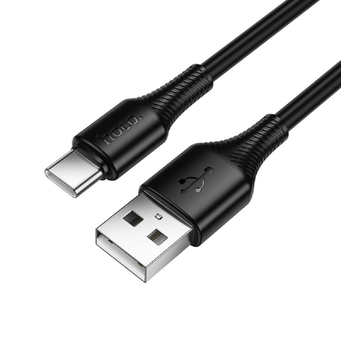 HOCO X120/ USB кабель Type-C/ 1m/ 3A/ черный (HC-58904)