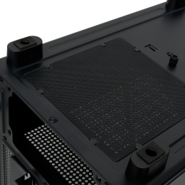Корпус без блока питания Case HSPD F510, Panoramic Mid Tower, Black, TG, 0.5 SPCC, no fans ATX, mATX, mITX 180/280/160mm 1x2.5", 1x3.5", 7xPCI 1xUSB-A 3.0, 1xUSB-A 1.0 356x218x467mm F510-TGBK