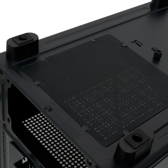 Корпус без блока питания Case HSPD F510, Panoramic Mid Tower, Black, TG, 0.5 SPCC, no fans ATX, mATX, mITX 180/280/160mm 1x2.5", 1x3.5", 7xPCI 1xUSB-A 3.0, 1xUSB-A 1.0 356x218x467mm F510-TGBK