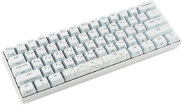 Клавиатура GMNG GG-KB505XW, беспроводная, USB, Bluetooth/Радиоканал,  механическая, белый [1910522]