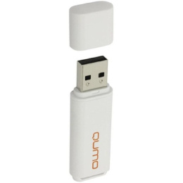 USB 2.0 QUMO 64GB Optiva 01 White [QM64GUD-OP1-white]