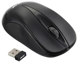 Мышь Acer OMR131 черный оптическая 1000dpi беспров. USB для ноутбука 3but (ZL.MCEEE.01E)