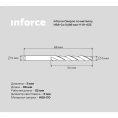 Сверло по металлу HSS-CO 5x86x52 мм Inforce 11-01-433