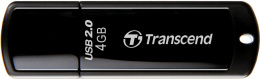 Transcend USB Drive 4Gb JetFlash 350 TS4GJF350 черный {USB 2.0}
