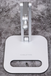 Регулируемая эргономичная подставка CABLETIME CS22S (CT-PS03-AS) – складная, устойчивая для планшетов/смартфонов 5-14 дюймов