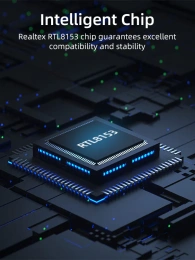 USB-Хаб CABLETIME CB53G (CT-CML100-AG) USB-C на RJ45 100 Мбит/с Ethernet, космический серый