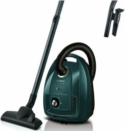 Пылесос Bosch BGL38WBU3H, 1700Вт, синий
