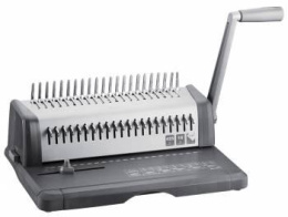 Переплетчик Deli Core E3873 A4/перф.18л.сшив/макс.425л./пластик.пруж. 10-16мм