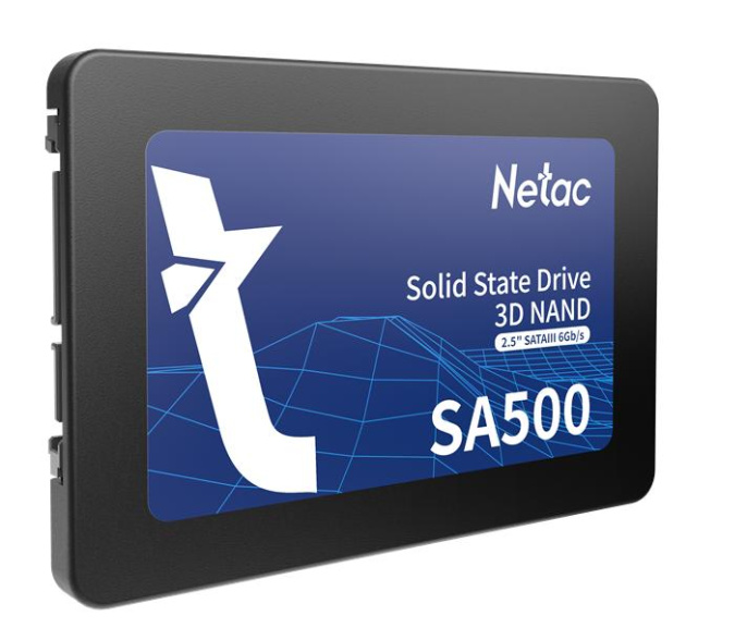 SSD накопитель NETAC SA500 NT01SA500-128-S3X 128ГБ, 2.5", SATA III, SATA