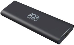 Внешний корпус для  SSD AgeStar 3UBNF5C, черный