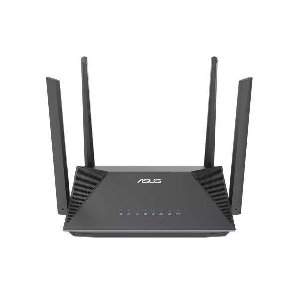 роутер ASUS RT-AX52 // AX1800 // 1201+574 Mbps, 2,4 + 5 gGz, 4 antennas