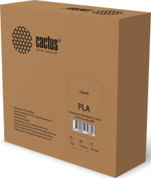 Пластик Cactus CS-3D-PLA-1KG-GREY PLA/ 1.75мм/ 1кг/ 326м/ серый