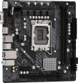 Материнская плата ASRock H610M-HDV Soc-1700 H610 PCI-E 4.0x16 PCI-E 3.0x1 2xDDR4 3200MHz VGA+DP+HDMI mATX RTL