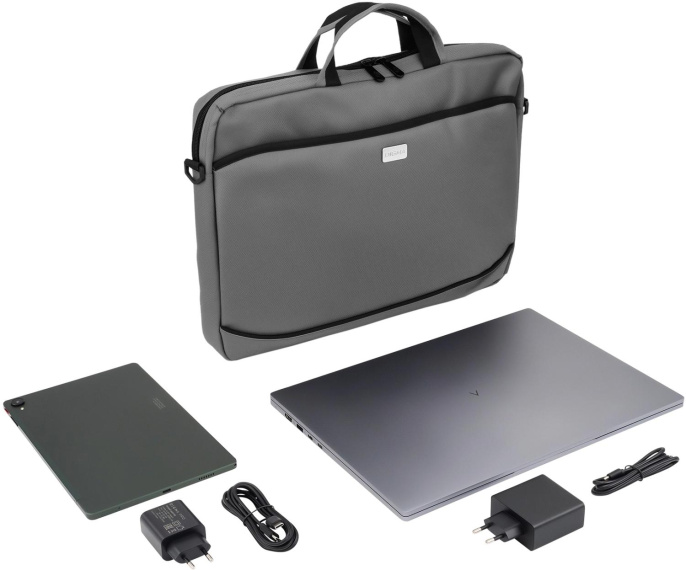 Сумка для ноутбука 17.3" Digma W-211 серый полиэстер W211GBK