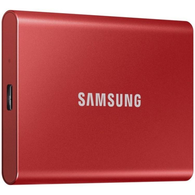 Внешний SSD диск 2.5" Samsung T7 External 500Gb RED USB 3.2 MU-PC500R/WW 1year
