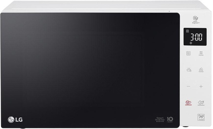 Микроволновая печь LG MW25R35GISW, 1000Вт, 25л, белый /черный