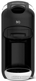 Кофеварка BQ CM3000 Черный/Белый 3в1, мощность: 1450 Вт, объем резервуара для воды: 0.6 л, тип кофе: молотый, капсулы Nespresso и Dolce Gusto, максимальная высота чашки