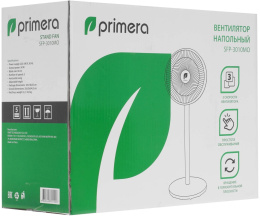 Вентилятор напольный PRIMERA SFP-3010MO,  белый