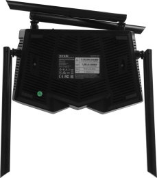 Wi-Fi роутер TENDA AC6, Wi-Fi 5, AC1200, 2.4/5ГГц, 3 LAN, черный