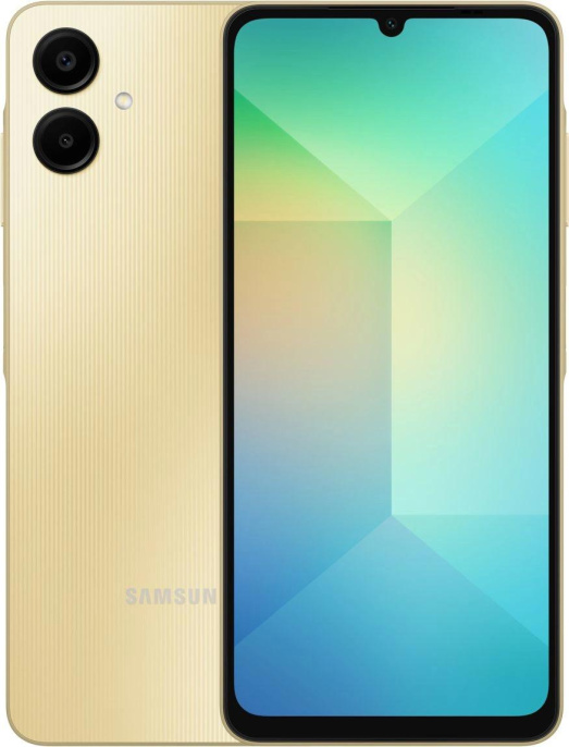 6.7" Смартфон Samsung Galaxy A06 4/64Gb,  SM-A065F,  IPS,  5000мAч,  золотистый