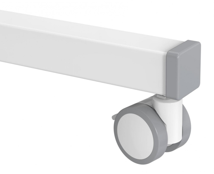 Стол для ноутбука Cactus CS-FDS102WWT, с регулировкой высоты, МДФ, белый