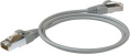 Патч-корд Sysmatrix PC 4545.5ES26.1LSZHGY F/UTP RJ-45 вил.-вилка RJ-45 кат.5E 1м серый LSZH