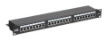 Патч-панель 19" 24 порта RJ-45 FTP 6 ITK PP24-1UC6S-D05 экранированная