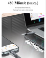Кабель Romoss CB3224 1746964 USB Type-C m -USB Type-C m 1.2м серый