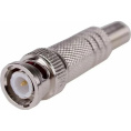 Proconnect 05-3073-4 РАЗЪЁМ штекер BNC под винт с пружиной металл 50 и 75 Ом, диаметром до 7мм, к видеокамерам [05-3073-4]