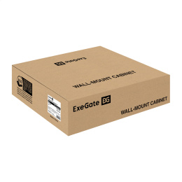 Шкаф телекоммуникационный 19" настенный 4U ExeGate EC-WM-4U.450.G.GREY 19”, 4U, 600x450x280mm ШхГхВ , передняя дверь закаленное стекло, съемные боковые панели, пыле- и влагозащита IP23, светло-серый RAL 7035 EX300251RUS