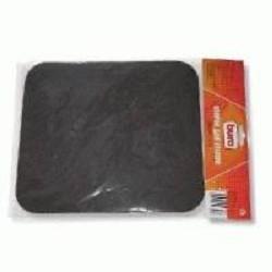 Коврик для мыши Buro BU-CLOTH Black для оптических и лазерных мышей, нескользящая основа, материал ткань/резина, 230x180x3мм , цвет черный
