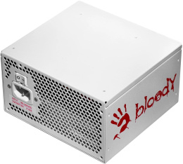 Блок питания BLOODY BD-PS750G, 750Вт, 80 PLUS GOLD, 120мм, белый, retail [bd-ps750g-mw]