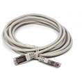 Filum FL-F5-5M Кабель патч-корд, F/UTP 5e cat. 5м, 26AWG 7x0.16 мм , омедненный алюминий  CCA , PVC, серый