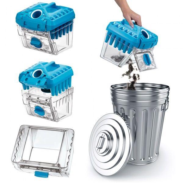 THOMAS 786555 DryBOX+AquaBOX Parkett Пылесос , аквафильтр, 1700 Вт, белый/ серый/ голубой
