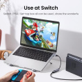 Внешняя карта видеозахвата UGREEN CM489 40189 USB 1080P Video Capture Device. Цвет: серый