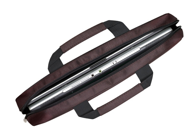 Сумка ExeGate Start S15 Charcoal, темно-коричневая, полиэстер, для ноутбуков до 15.6" EX212308RUS